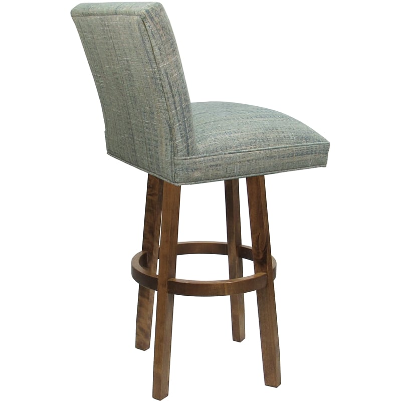 Pemberly Row Swivel Wood Counter Stool 26