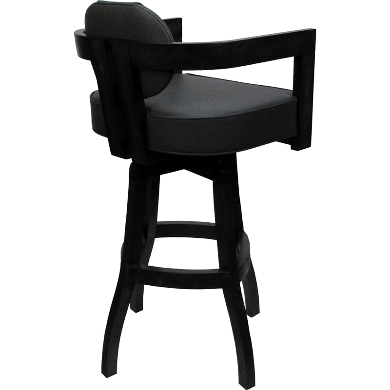 Pemberly Row Swivel Wood Bar Stool 30