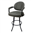 Pemberly Row Swivel Counter Metal Bar Stool 26