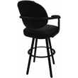 Pemberly Row Swivel Metal Bar Stool 30