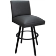 Pemberly Row Swivel Metal Bar Stool 30