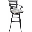 Pemberly Row Aluminum Stool 34