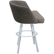 Pemberly Row Extra Tall Swivel Metal 34