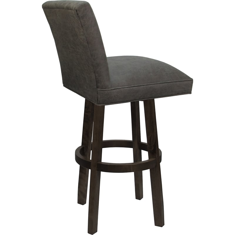 Pemberly Row Swivel Wood Stool 34
