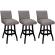 Pemberly Row Set of 3 Swivel Counter Stools 26