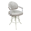 Pemberly Row Swivel Tilt Metal Bar Stool 30