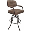 Pemberly Row Swivel Tilt Metal Bar Stool 30