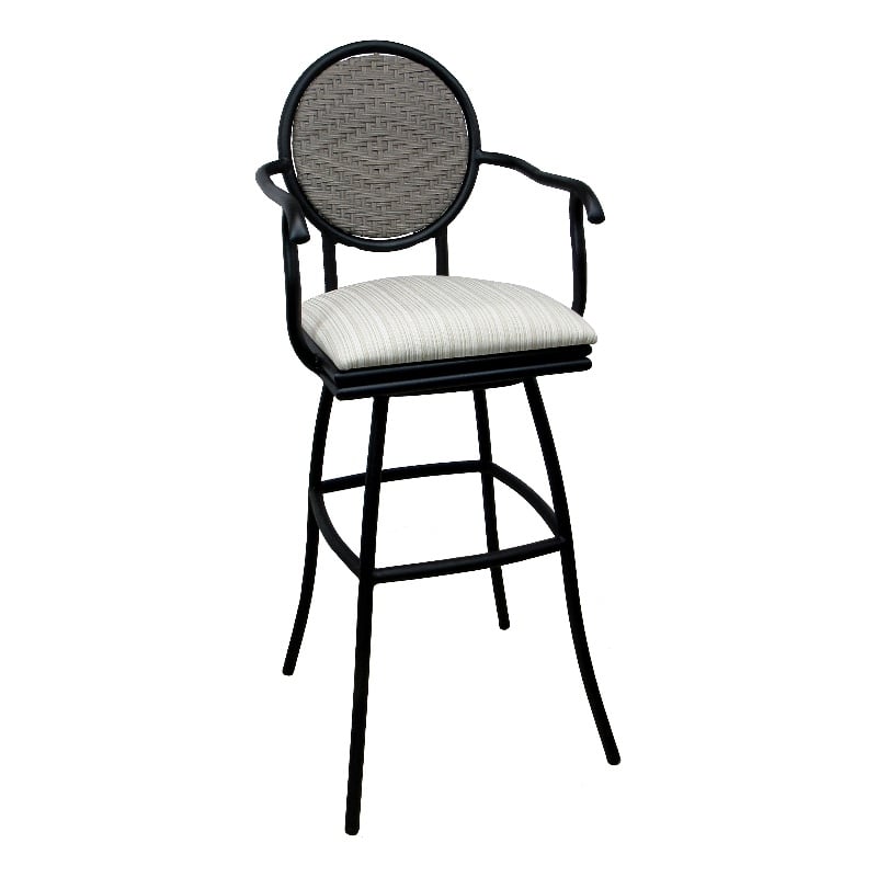 Pemberly Row Outdoor Patio Swivel 34