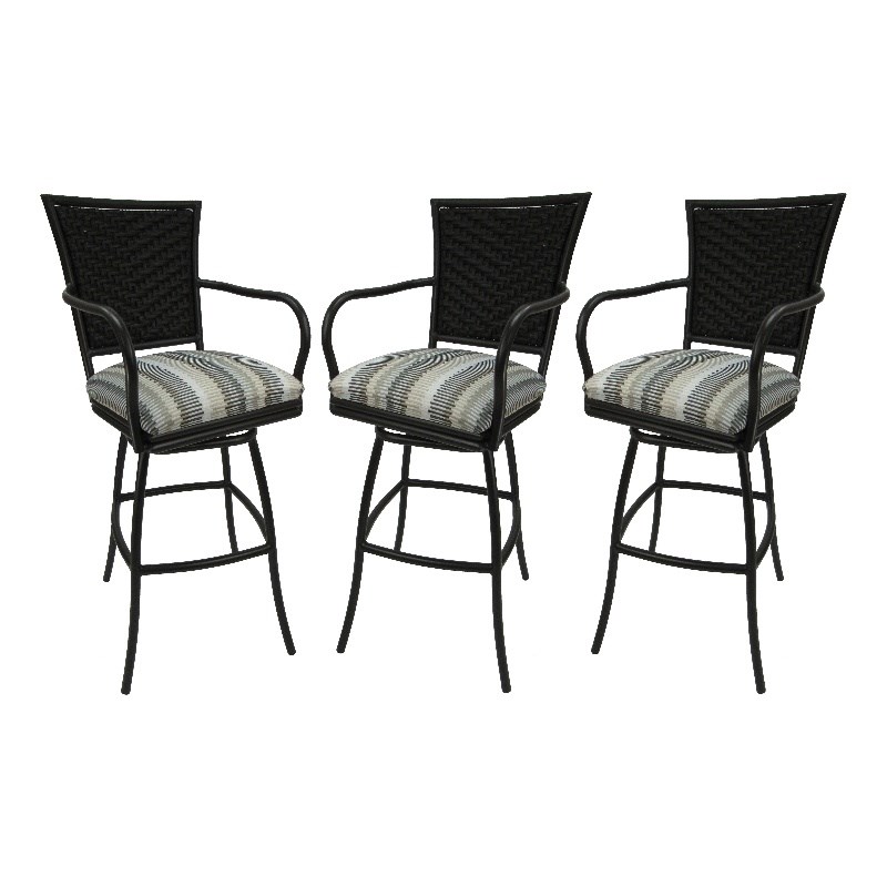 Pemberly Row Set of 3 Outdoor Indoor Extra Tall 34