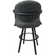 Pemberly Row Swivel Metal Bar Stool 30