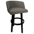 Pemberly Row Swivel Wood Bar Stool 30