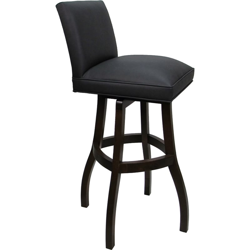 Pemberly Row Extra Tall Wood Bar Stool 34