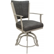 Pemberly Row Swivel Tilt Metal Counter Stool 24