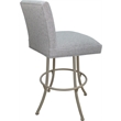 Pemberly Row Swivel Metal Extra Tall Stool 34