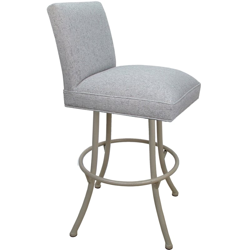 Pemberly Row Swivel Metal Extra Tall Stool 34
