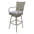 Pemberly Row Outdoor/Indoor Swivel Bar Stool 30