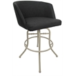 Pemberly Row Swivel Tilt Counter Metal Bar Stool 26