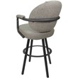 Pemberly Row Swivel Counter Metal Bar Stool 26