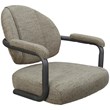 Pemberly Row Swivel Counter Metal Bar Stool 26