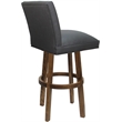 Pemberly Row Swivel Wood Extra Tall Stool 34