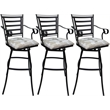 Pemberly Row Set of 3 Counter Stools 26