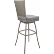 Pemberly Row Outdoor/Indoor Extra Tall Swivel Stool 34