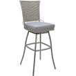 Pemberly Row Outdoor/Indoor Extra Tall Swivel Stool 34