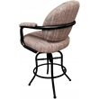 Pemberly Row Swivel Tilt Counter Metal Bar Stool 26