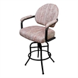 Pemberly Row Swivel Tilt Counter Metal Bar Stool 26