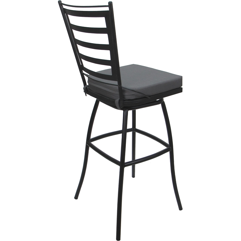 Pemberly Row Outdoor/Indoor Metal Bar Stool 30
