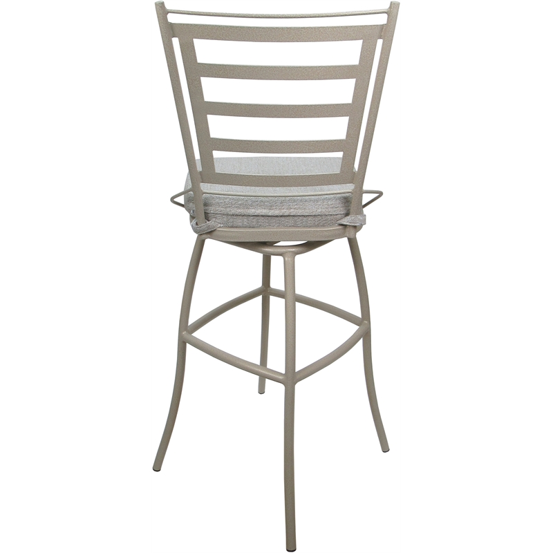Pemberly Row Outdoor/Indoor Extra Tall Bar Stool 34