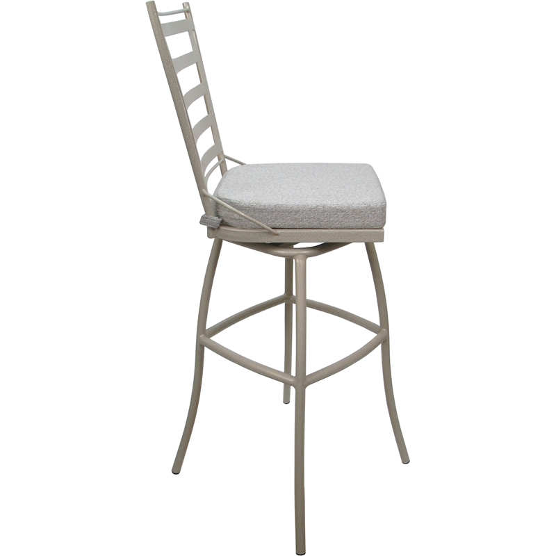 Pemberly Row Outdoor/Indoor Extra Tall Bar Stool 34