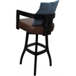 Pemberly Row Swivel Wood Bar Stool 30