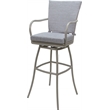 Pemberly Row Outdoor/Indoor Swivel Extra Tall Stool 34