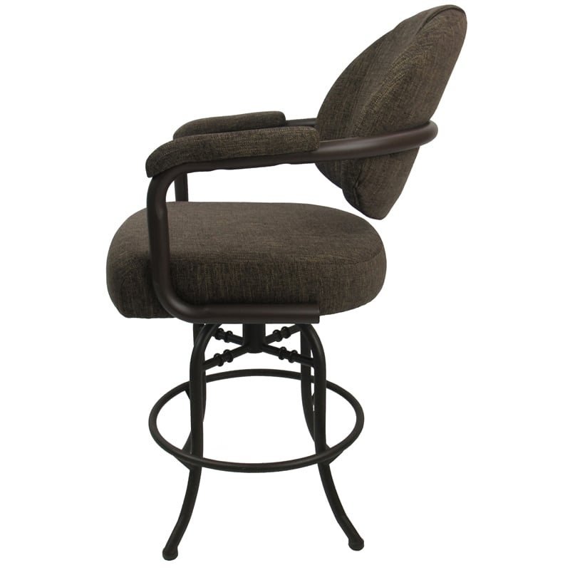 Pemberly Row Swivel Tilt Counter Metal Bar Stool 26
