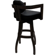 Pemberly Row Swivel Wood Bar Stool 34