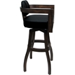 Pemberly Row Swivel Wood Bar Stool 34