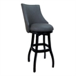 Pemberly Row Swivel Wood Counter Bar Stool 26