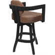 Pemberly Row Swivel Wood Counter Stool 26