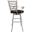 Pemberly Row Outdoor/Indoor Extra Tall Bar Stool 34