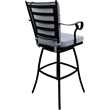 Pemberly Row Outdoor/Indoor Metal Counter Stool 26