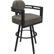 Pemberly Row Swivel Metal Stool 34