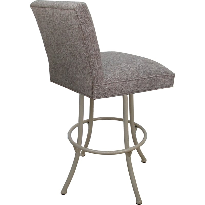 Pemberly Row Set of 3 Swivel Metal Counter Stools 26