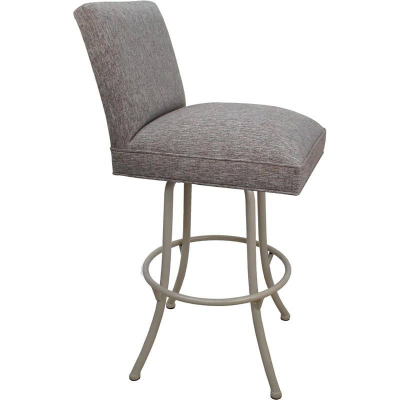 Pemberly Row Set of 3 Swivel Metal Counter Stools 26