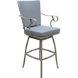 Pemberly Row Outdoor/Indoor Metal Bar Stool 30