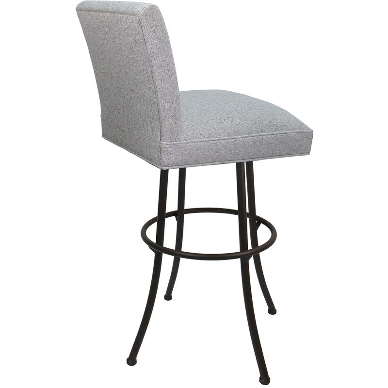 Pemberly Row Set of 3 Swivel Metal Counter Stools 26