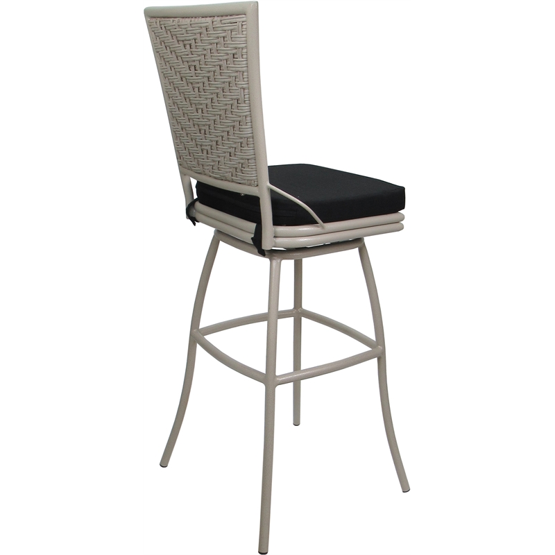 Pemberly Row Outdoor/Indoor Metal Bar Stool 30