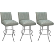 Pemberly Row Set of 3 Swivel Counter Stools 26