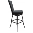 Pemberly Row Outdoor/Indoor Swivel Bar Stool 30