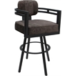 Pemberly Row Swivel Metal Bar Stool 30